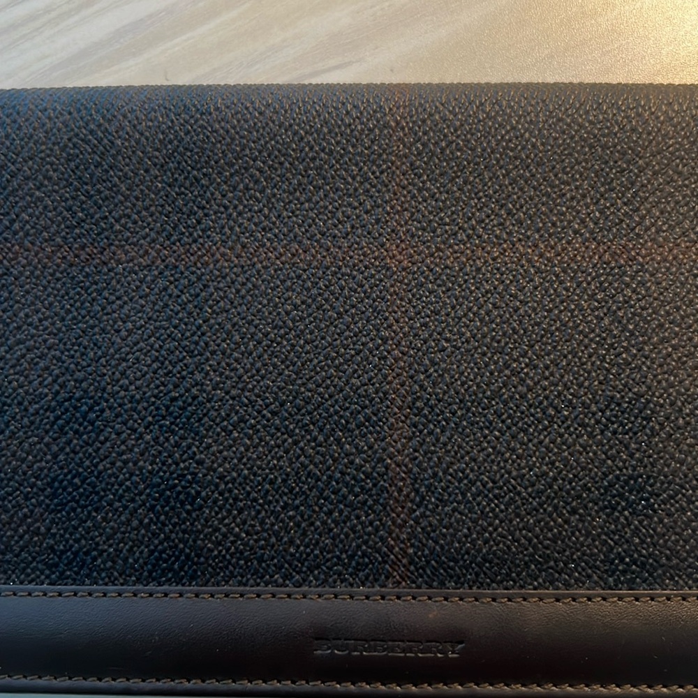 Burberry Check Passport Holder